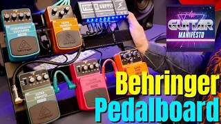 Building a Budget Pedalboard with Behringer Pedals! How To