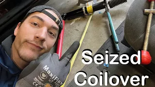 Seized Coilover Body (How to Loosen It)