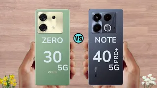 Infinix Zero 30 5G vs Infinix Note 40 Pro Plus