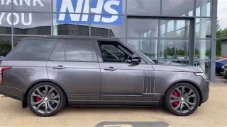 Redline: Land Rover Range Rover 5.0 V8 SV Autobiography Dynamic Auto 4WD (s/s) 5dr - SE17NWJ