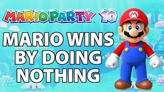 Mario Party 10 - Mario Wins By Doing Absolutely Nothing