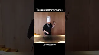 Unrivaled Teppanyaki Show, Spatula and Knife Skill