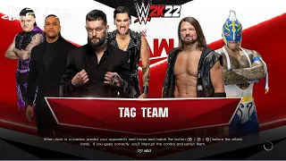 WWE 2K22 (PS5) - AJ STYLES & REY MYSTERIO vs FINN BÁLOR & DAMIEN PRIEST | RAW, OCT. 3, 2022