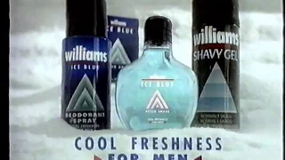 Williams cool freshness for men  TV3 reklam  20 Nov 1991