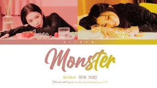 Red Velvet Irene Seulgi  (레드벨벳 아이린 슬기) 'Monster' lyrics (Color Coded Lyrics Eng/Rom/Han/가사)