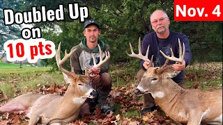 DOUBLED UP with Dad - Wi Bowhunting