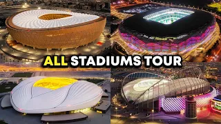 Qatar 2022 All Stadiums Tour & Matches