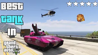 5 Star Police Chase In Khanjali - GTA V Gameplay