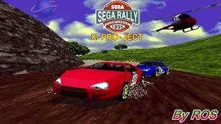Sega Rally X-pro·ject - Mod Vs Original Comparison (Sega Saturn)