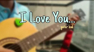 I Love You - Bodyguard | Guitar cover | MusicWithAVP