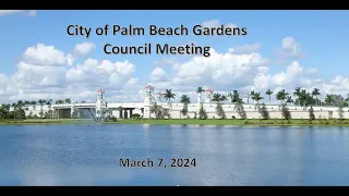 City Council Meeting - March 7, 2024