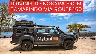 Driving from Tamarindo to Nosara via Route 160 (April 2021)