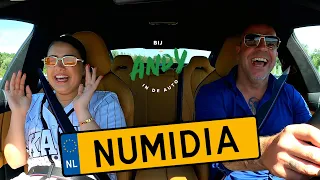 Numidia - Bij Andy in de auto!