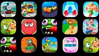 GoGoThomas, Super Bear Adventure, Zombie Tsunami, Red Ball 4, Booba Kitchen, Pop's World