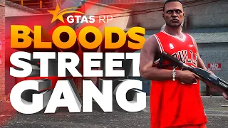 Bloods Street Gang | Банда на GTA 5 RP!