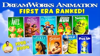 DreamWorks Animation - First Era RANKED Worst to Best (1998-2004)