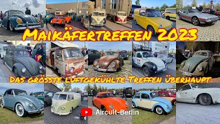 Maikäfertreffen 2023 - Das größte luftgekühlte Treffen aller Zeiten - Käfer Karmann Bulli Typ3 SP2