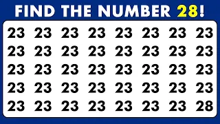 HOW GOOD ARE YOUR EYES? | CAN YOU FIND THE ODD NUMBER? l Puzzle Quiz - #challenge 5