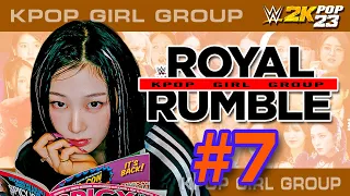 Royal Rumble KPOP Girl Group in WWE 2K23 #7 - WWE 2K POP #Pae8tube