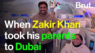 When Zakir Khan took his parents to Dubai