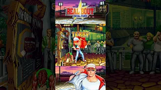 Real Bout Fatal Fury - Terry Bogard vs Bob Wilson [1995/Arcade] 4K 60FPS #shorts