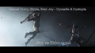 Jinx vs Ekko - Dynasties & Dystopia | Arcane League of Legends |(Alt.End)[1440][FULL SCREEN VERSION]