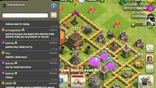 CoC 2000 dark elixir farming in 1 raid th7