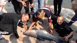 Hội Thi Câu Giải Toàn Miền Bắc - Lần Đầu Tiên Mao Đệ Đệ Câu Được Con Cá To 20kg