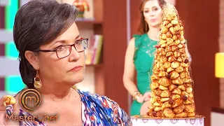 ¿Quién conseguirá hacer un croque en bouche de 45 cm? | MasterChef México