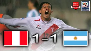 Peru 1-1 Argentina | Clasificatorias Sudafrica 2010