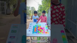 Puzzle ball solve together so fun and good team work
