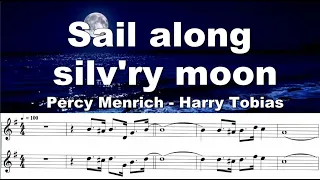 Sail along, silv'ry moon. Another awesome 2-Bb trumpet play along.