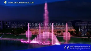 3D Design Animation -- HainanLongxin Fountain Factory Supply