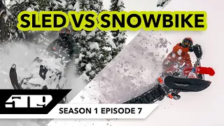 509 - SNOWMOBILE VS SNOWBIKE