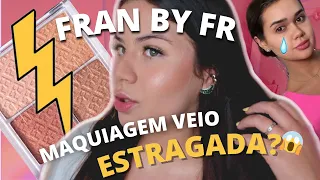 MAKES DA FRANCINY EHLKE: TODA A VERDADE | Review Fran by FR: Paleta de Iluminadores GRITANI