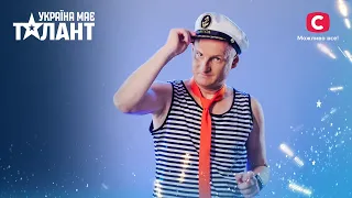 Singing sailor fails to impress the judges– Ukraine's Got Talent 2021 – Episode 7