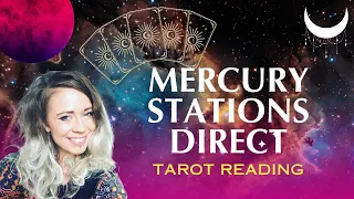 Mercury Stationing DIRECT Tarot/Astrology Reading ☿ This Is the CHANGE You've Been Waiting For! ❤️