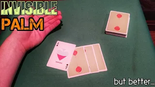 Invisible Palm (Poker Edition): AMAZING Card Trick Performance and Tutorial