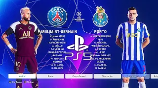 PES 2021 PS5 PSG - FC PORTO | MOD Ultimate Difficulty Career Mode HDR Next Gen