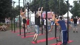 STREET WORKOUT на Moscow city games 2013