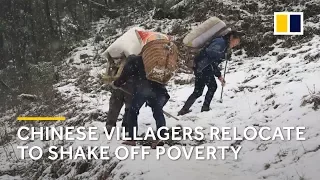 Extreme poverty in China: poor villagers in southwest China relocate for better life