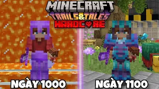 Mình Sinh Tồn 1100 Ngày Trong Minecraft 1.20 Siêu Khó !!