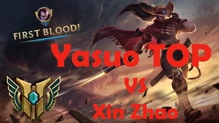 YASUO VS XINZHAO [TOP] - 6.20 - Live Gameplay