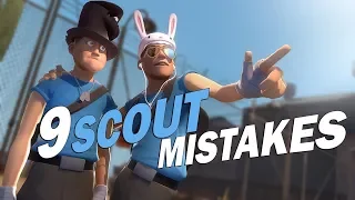 TF2 - 9 Scout mistakes You should never make!