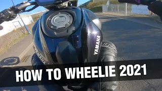 How to Wheelie Your Motorcycle 2021 (MT-07)