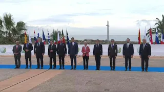 EU leaders arrive for EuroMed9 summit in Alicante | AFP