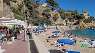 4K Lloret de Mar (Catalonia, Spain) Walking Tour - September 2023