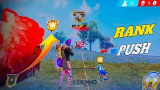 New Season Rank Push With Pro Random Teammates 😍😱- Free Fire Max