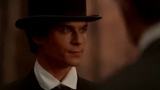 Stefan And Damon Attend Zachariah's Funeral - The Vampire Diaries 3x16 Scene