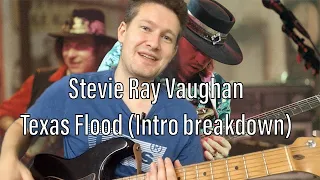 Stevie Ray Vaughan Texas Flood Intro Blues Guitar Lesson + Tutorial